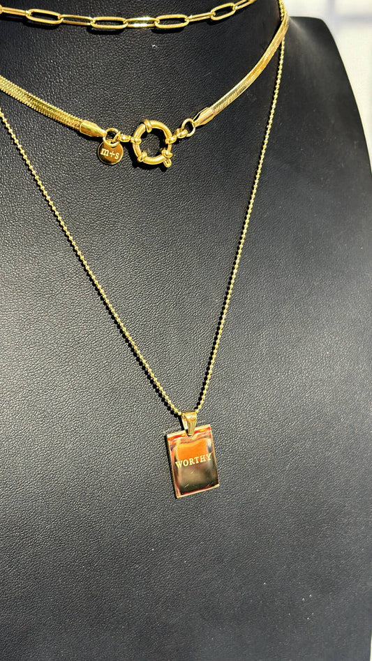 WORTHY Empowerment Necklace
