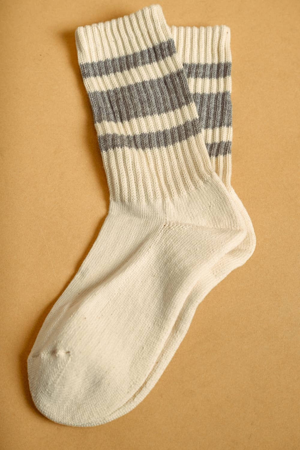 Retro Stripe Crew Socks