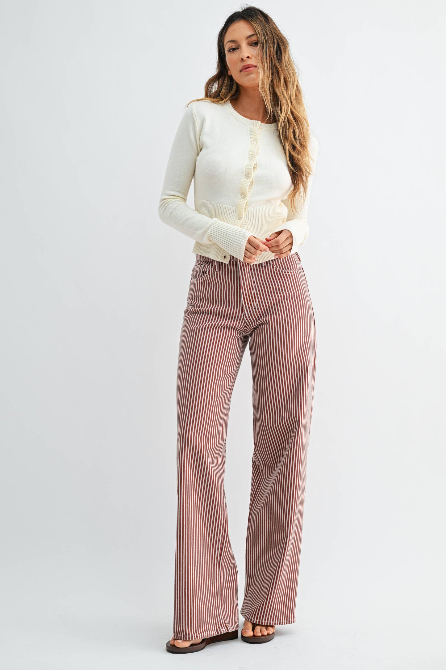 The Striped Relaxed Straight