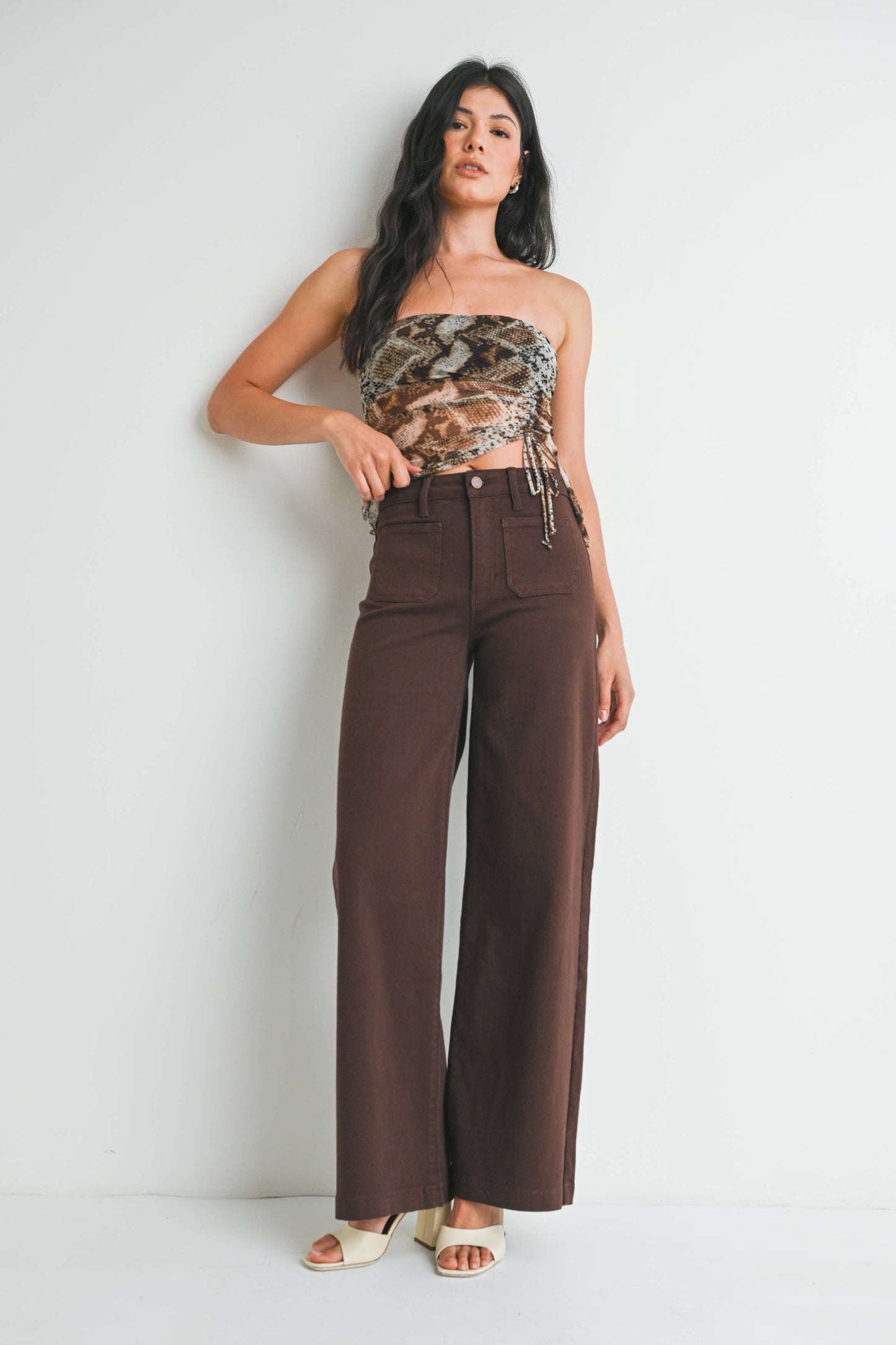 Mini Patch Pocket Jeans
