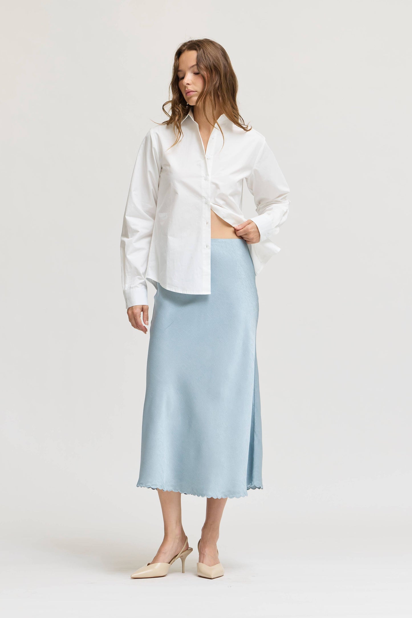 Basic Cotton Button up