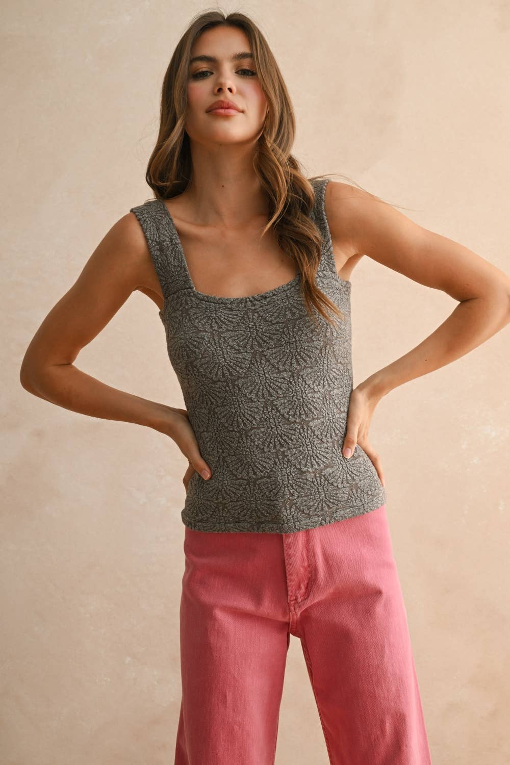 Textured Knit Top