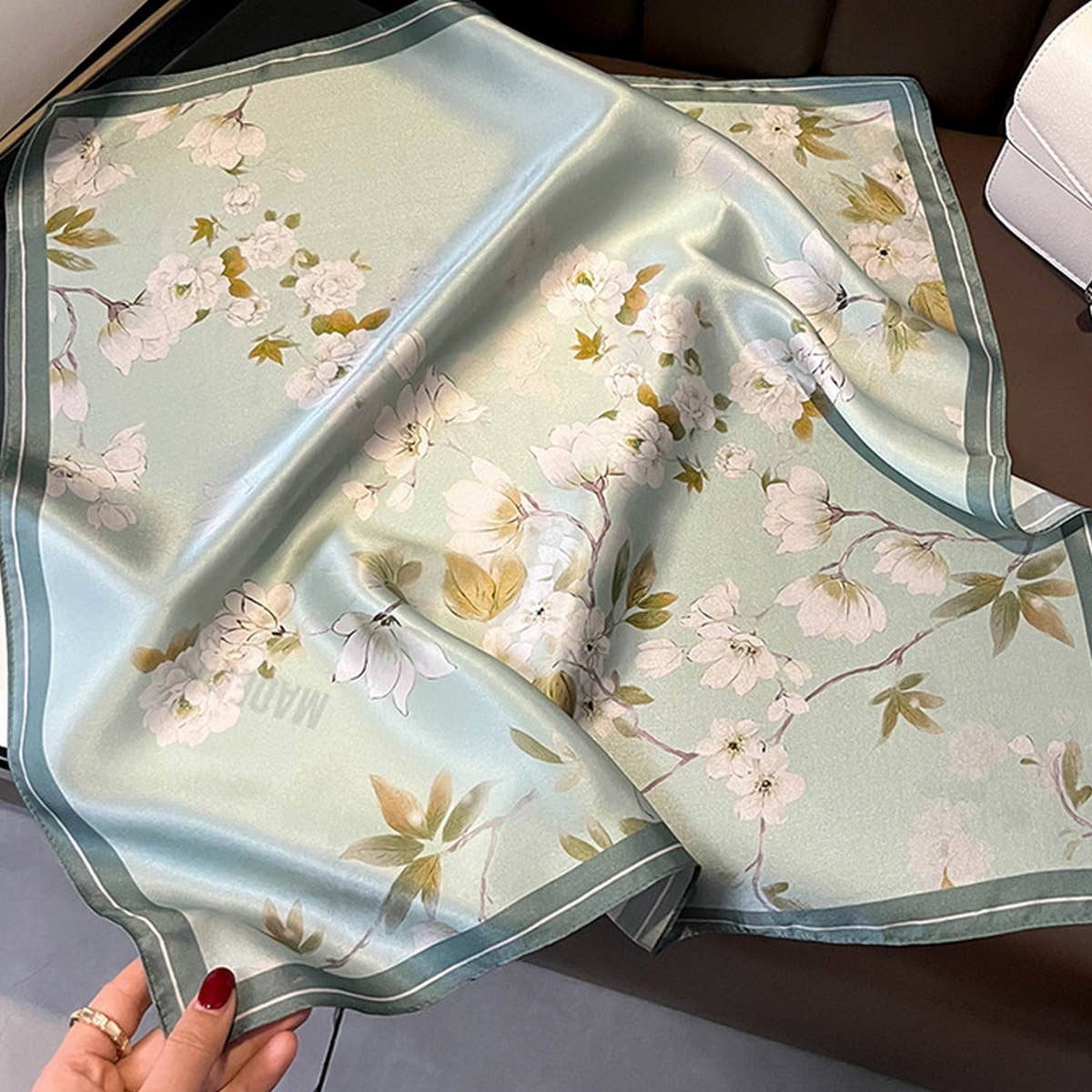 Blossoms Silk Scarf