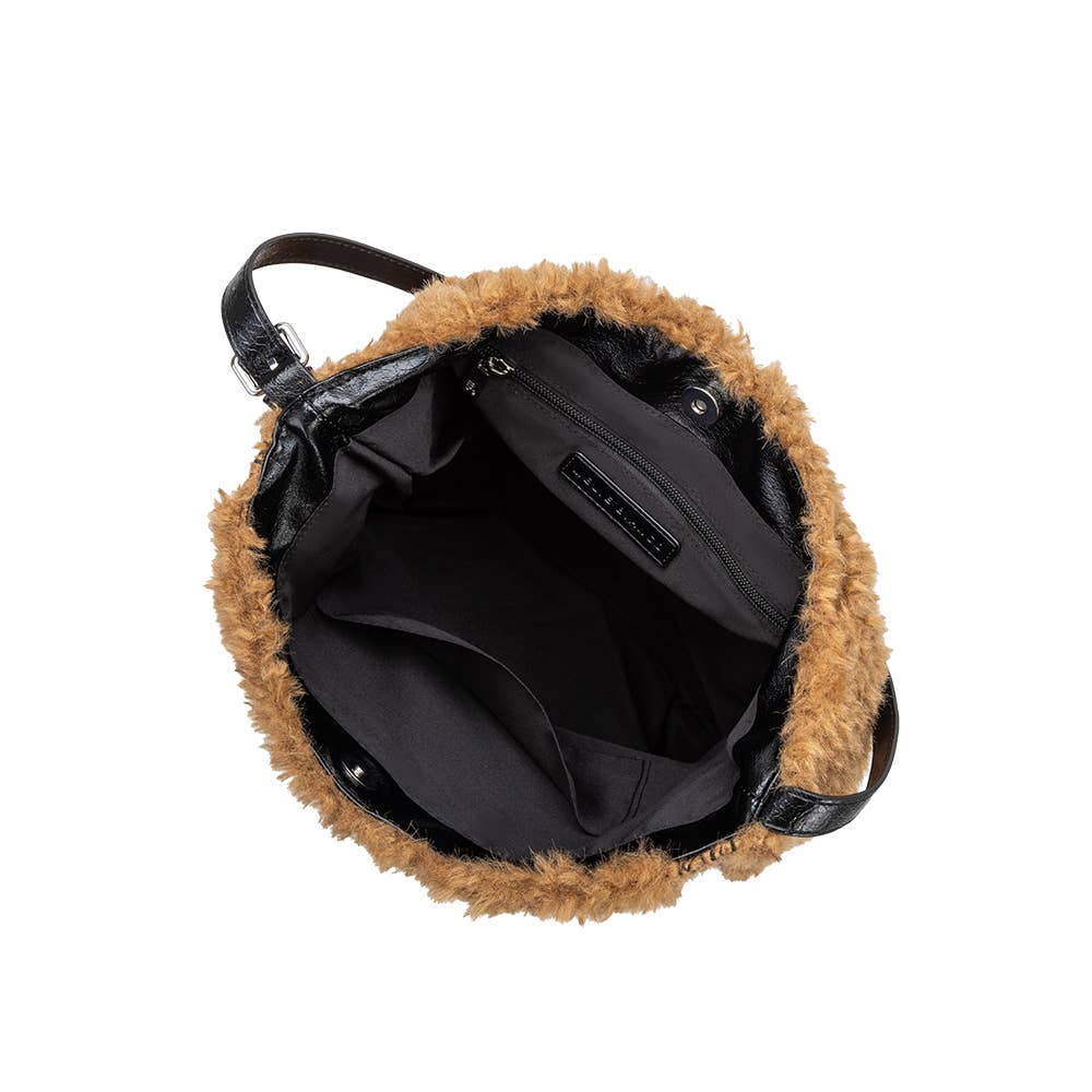 Annie Tan Faux Fur Tote Bag
