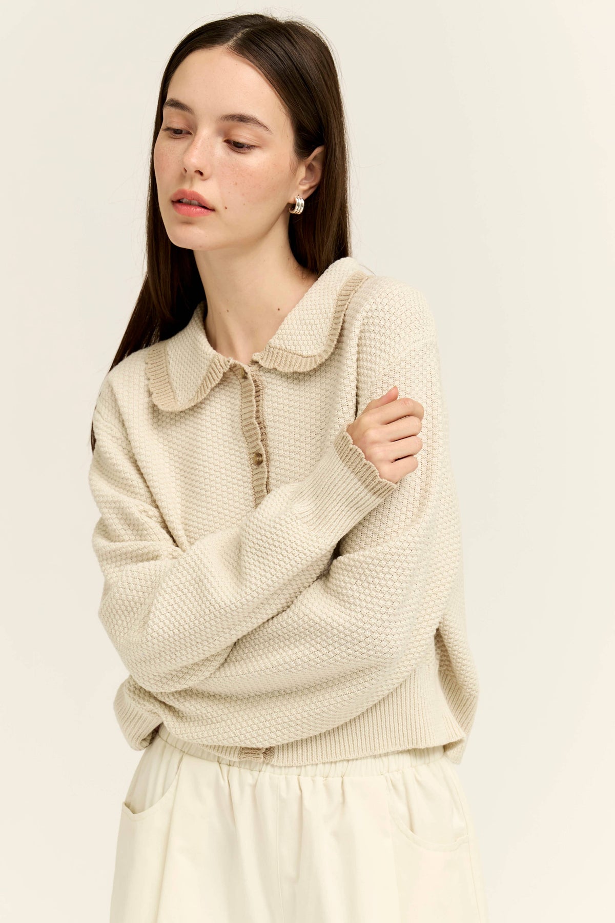 The Scallop Cardigan