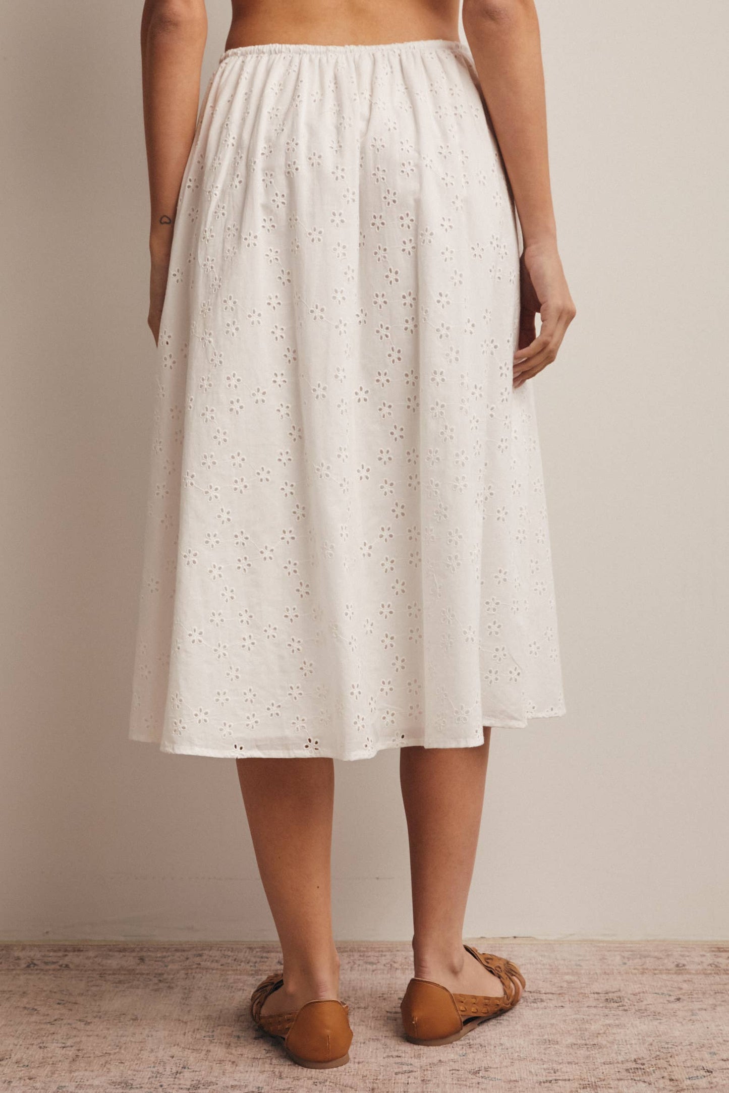 Ava's Eyelet Skirt