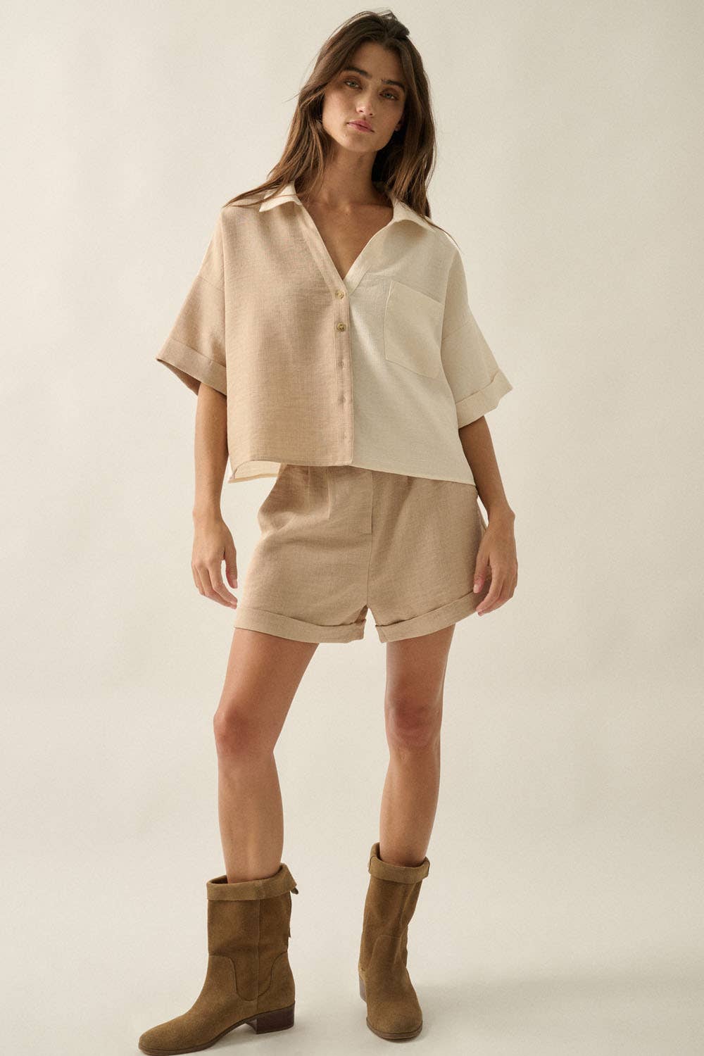 The Colorblock Blouse