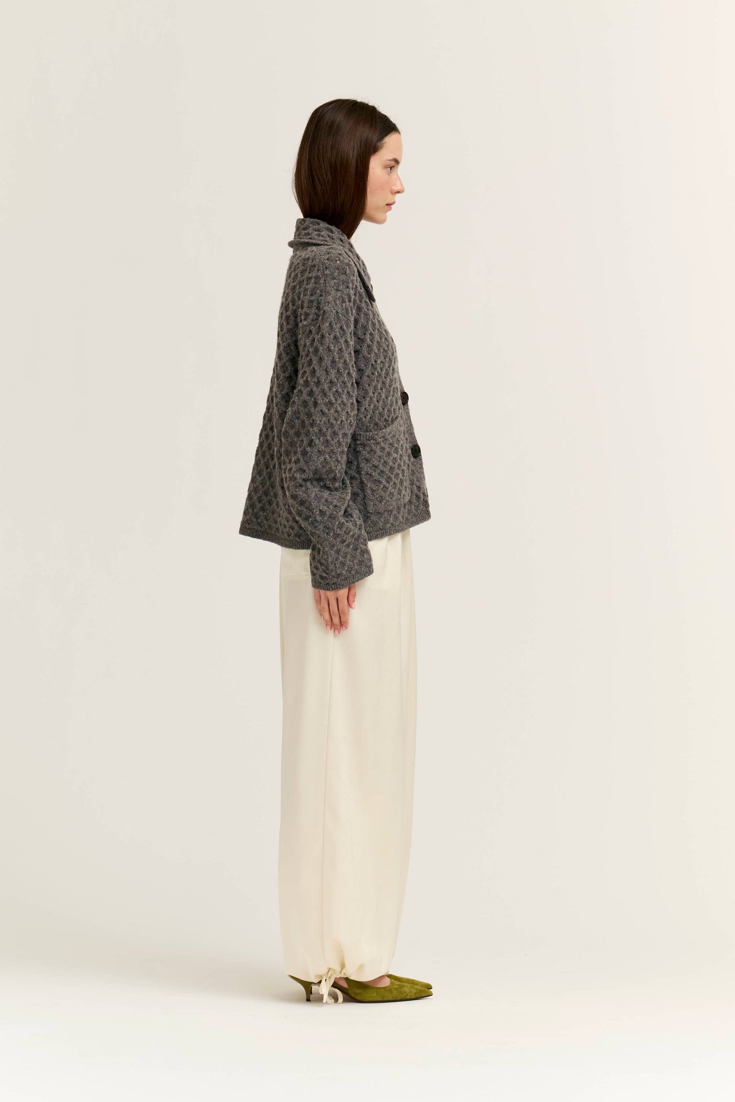 Diamond Knit Cardigan