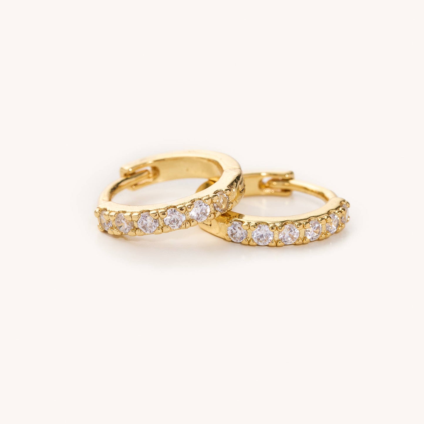 Gold Crystal Huggies