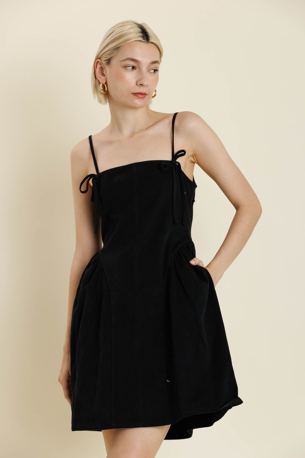 Mini Peplum Dress