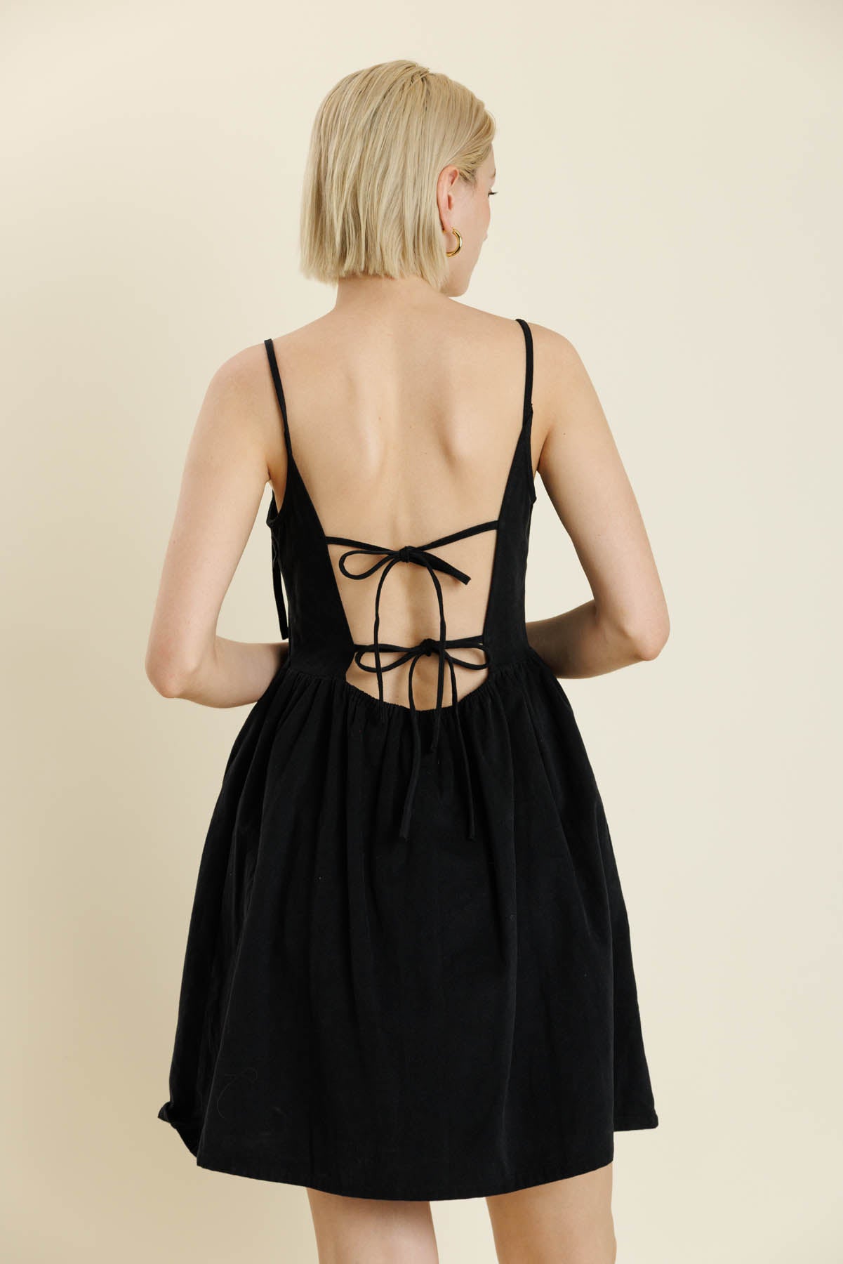 Mini Peplum Dress