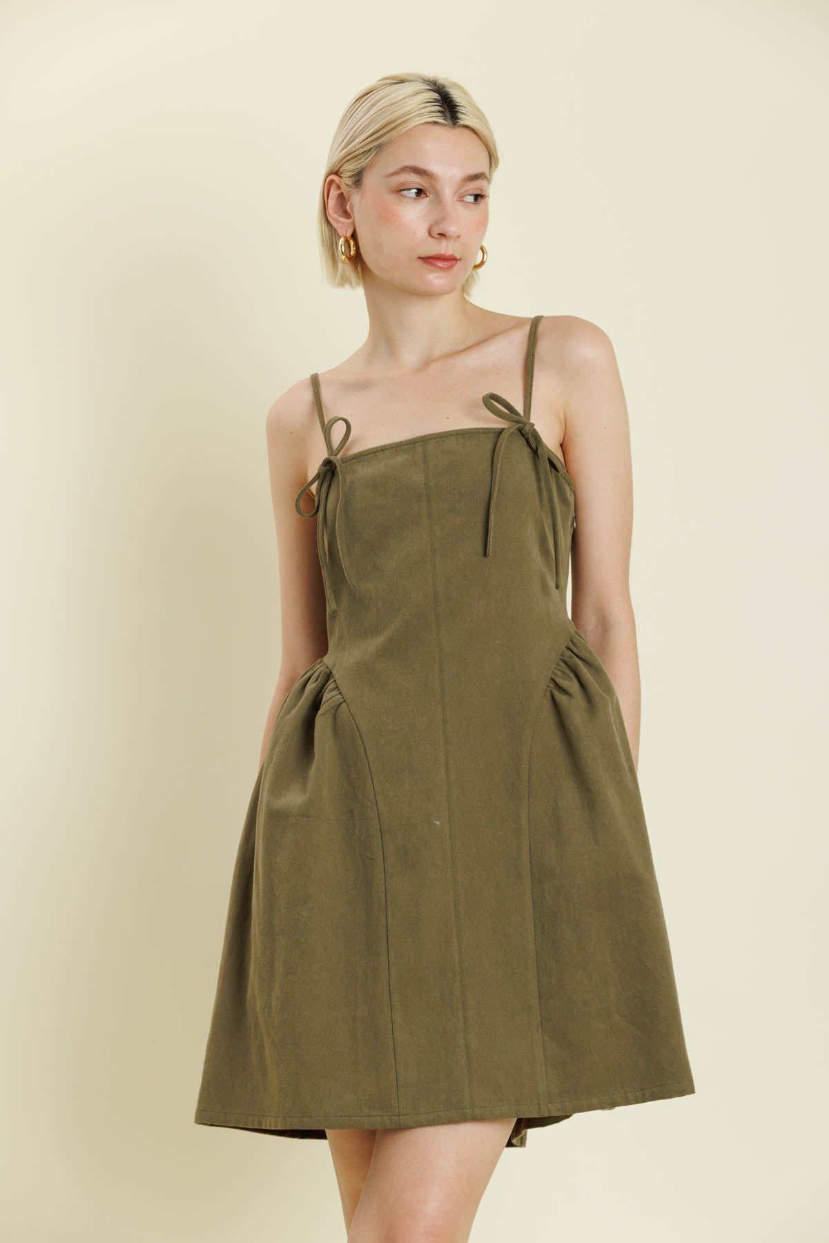 Mini Peplum Dress