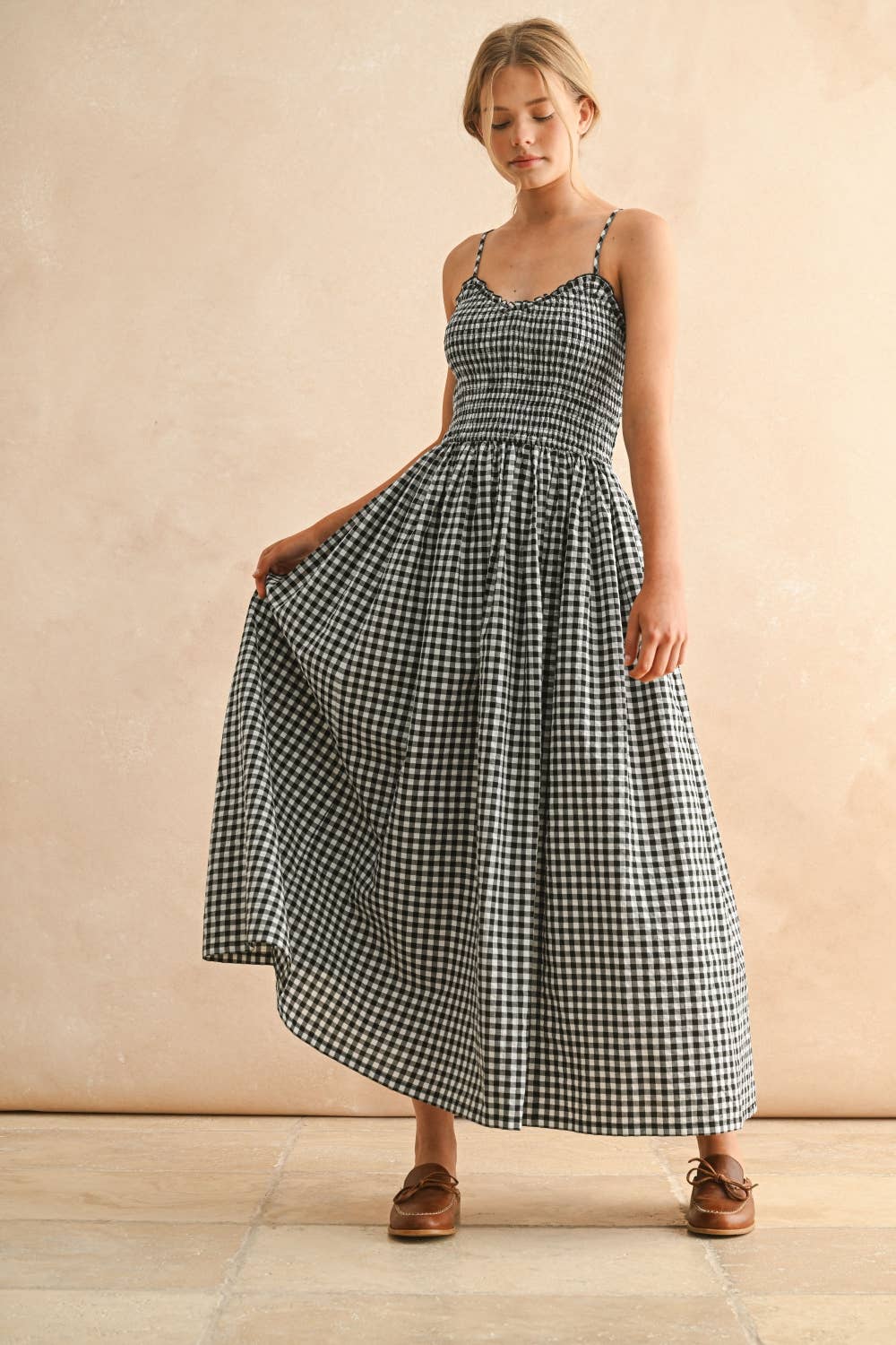 Sweetheart Gingham Dress
