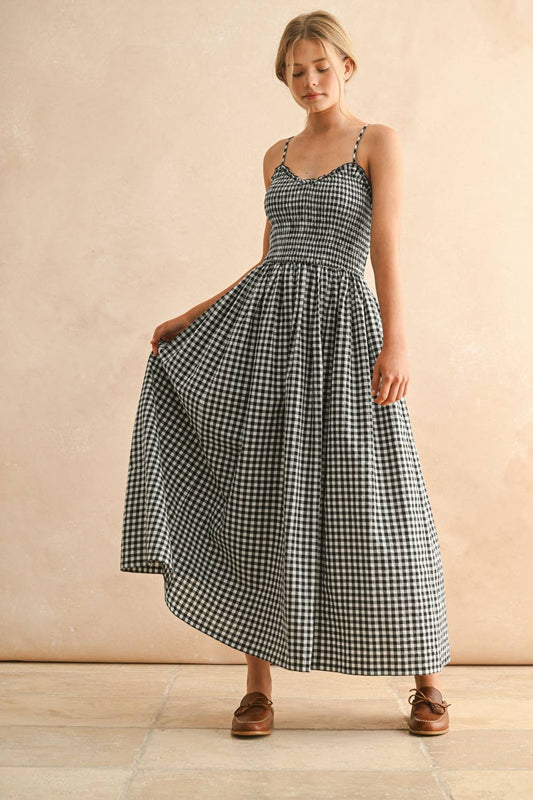 Sweetheart Gingham Dress