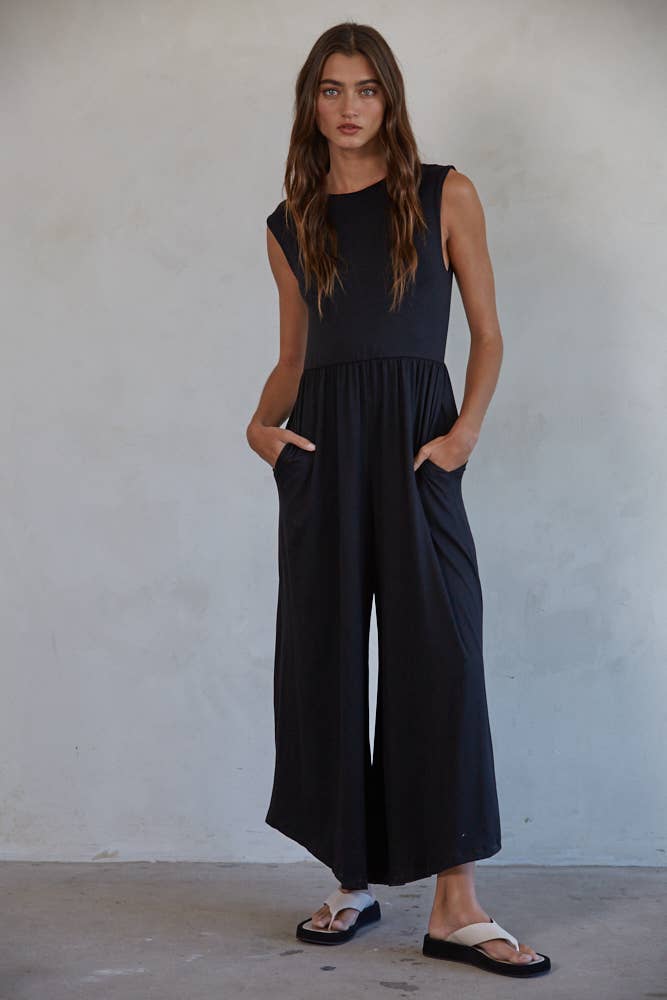 Jet Black Jumpsuit