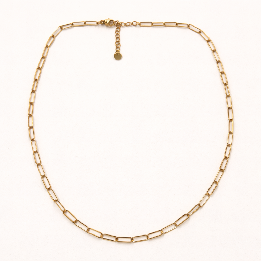 Paige Paperclip Necklace