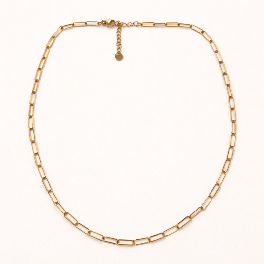 Paige Paperclip Necklace
