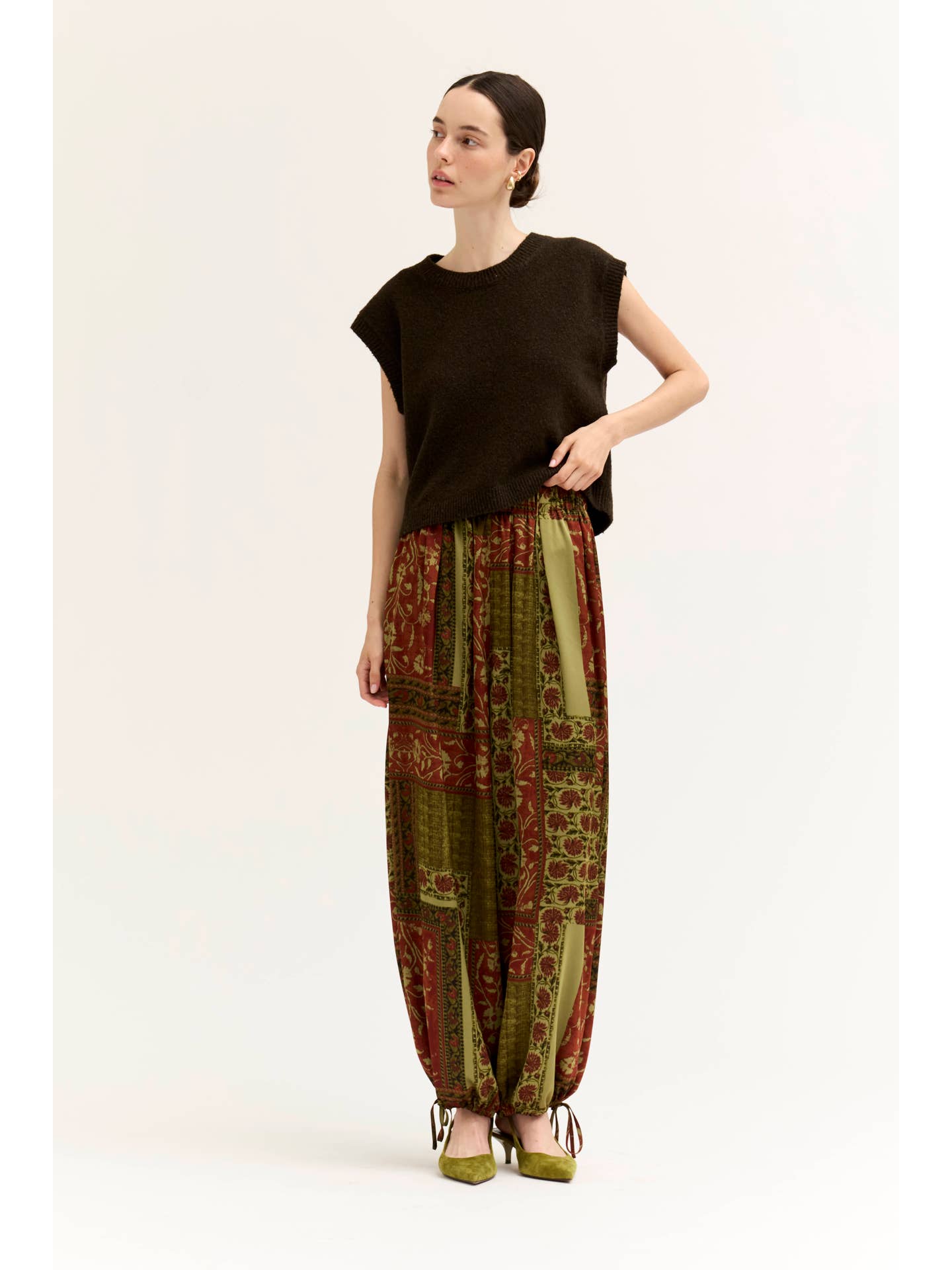 Carob Knit Vest