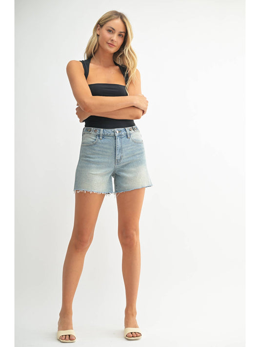Waist Button Shorts