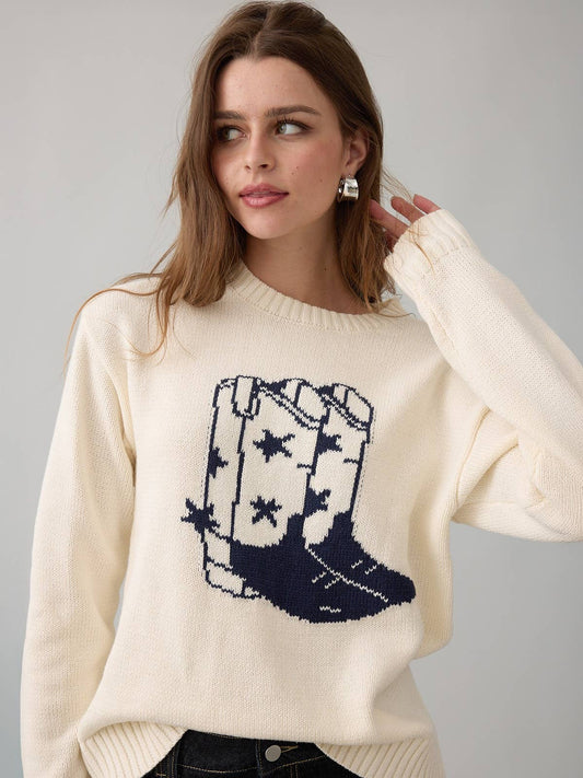 Boot Scootin' Sweater