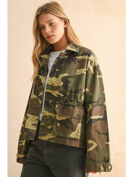 Camo Cinch Jacket
