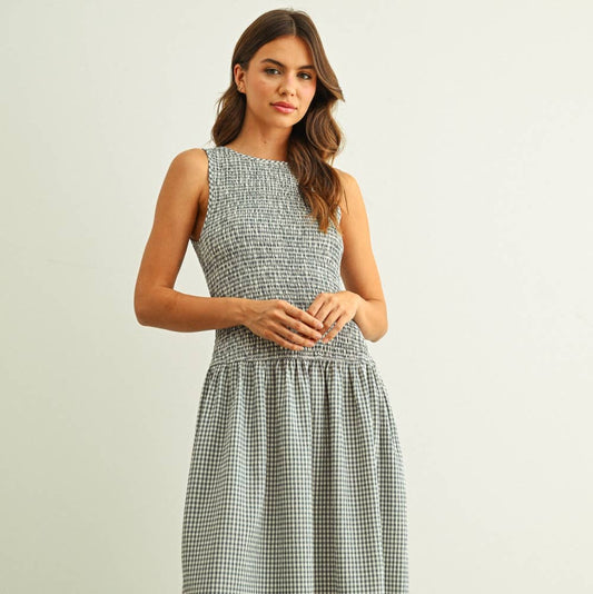 Blue Gingham Dress