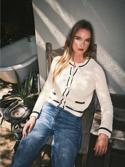 The Preppy Cardigan