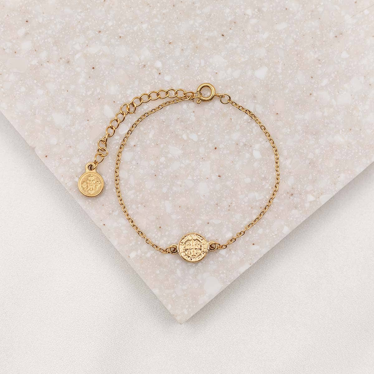 Breathe Chain Bracelet ~ Gold