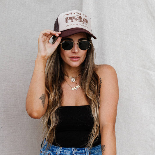 "love Till Cows Come Home" Trucker Hat