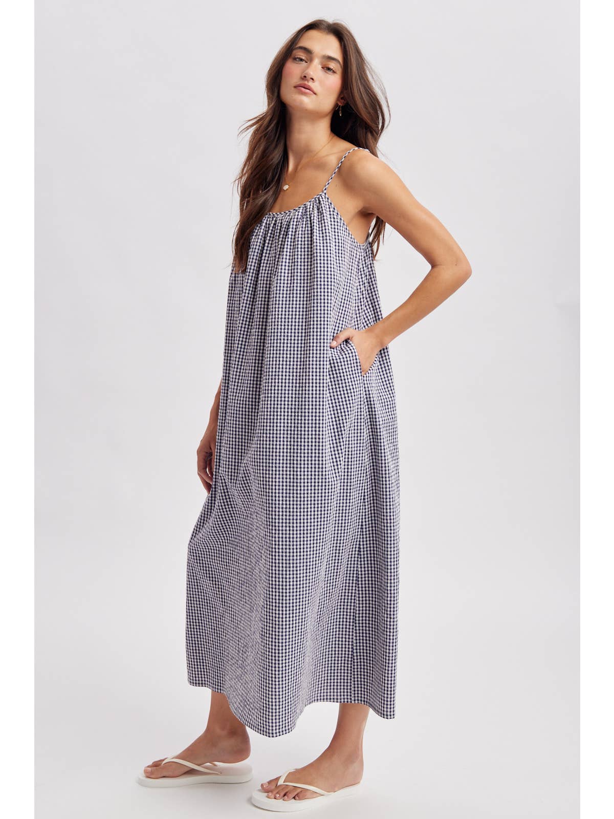 Gingham Cami Dress