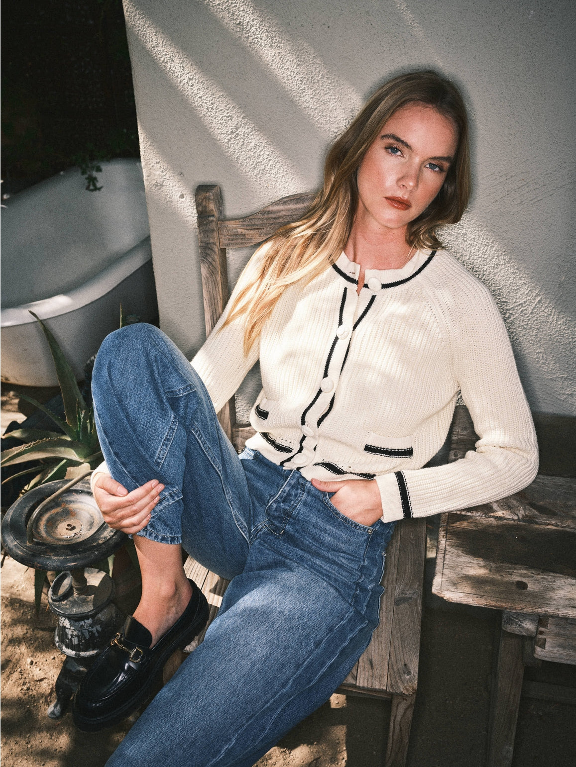 The Preppy Cardigan