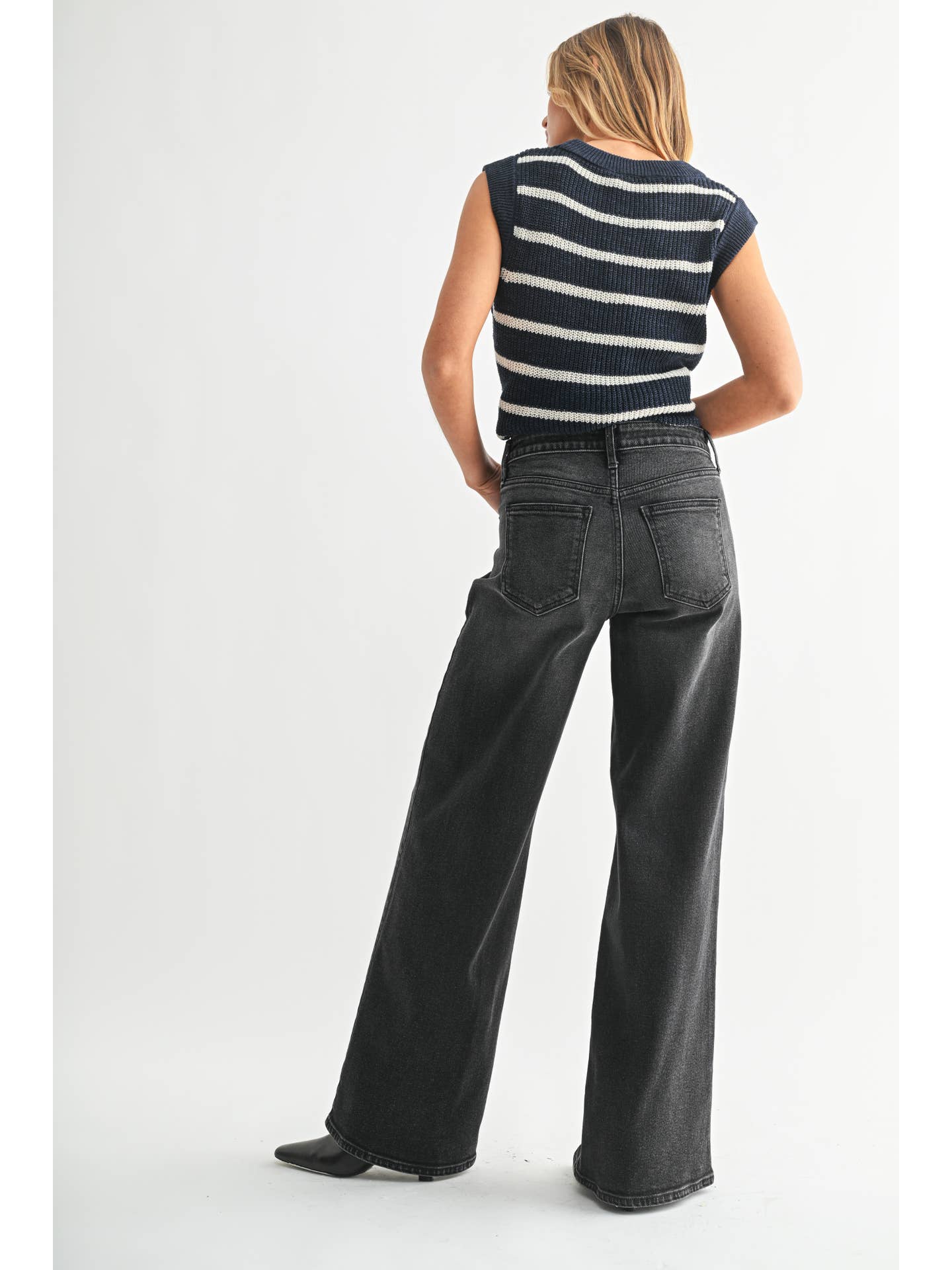 Black Ultra Wide Leg