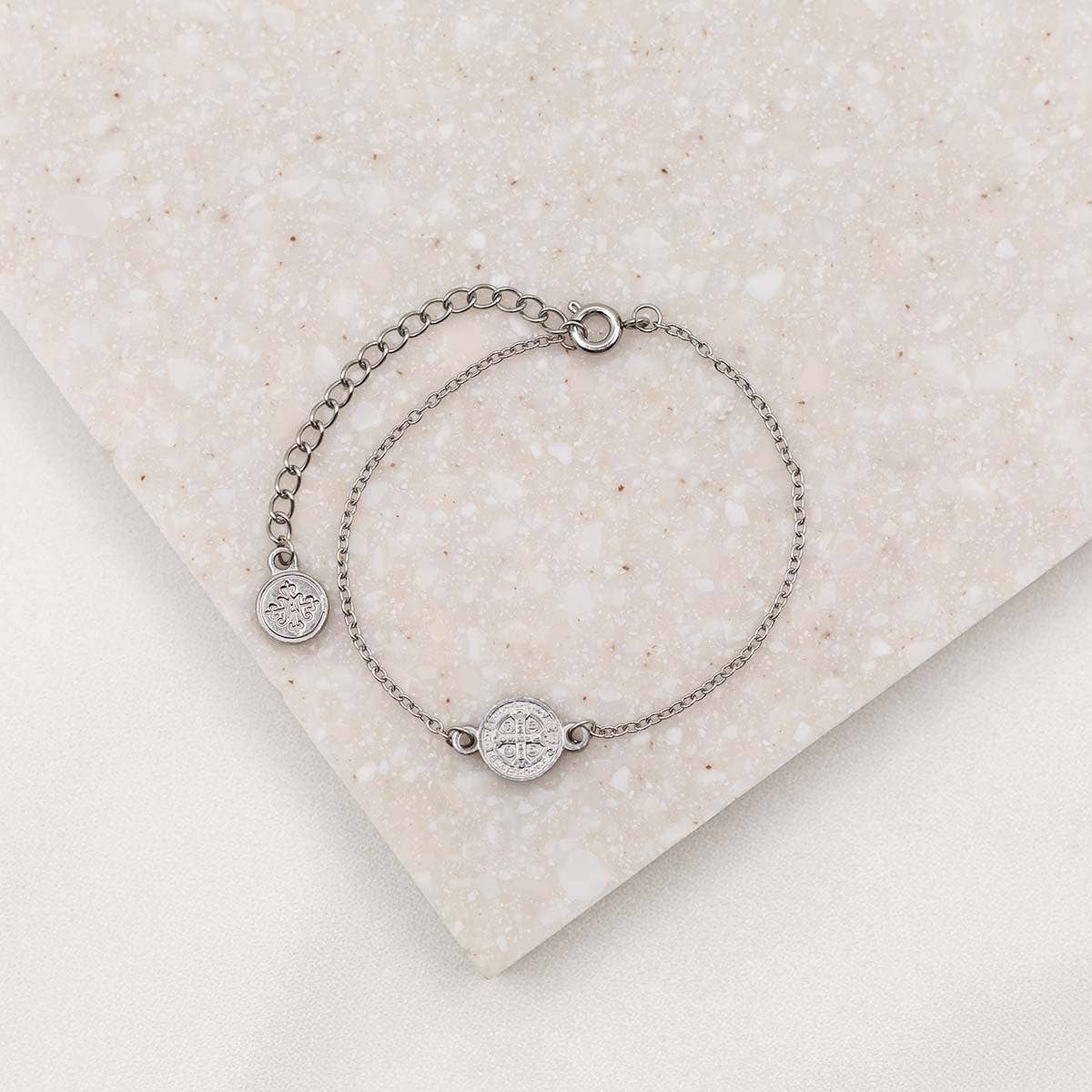 Breathe Chain Bracelet ~ Silver