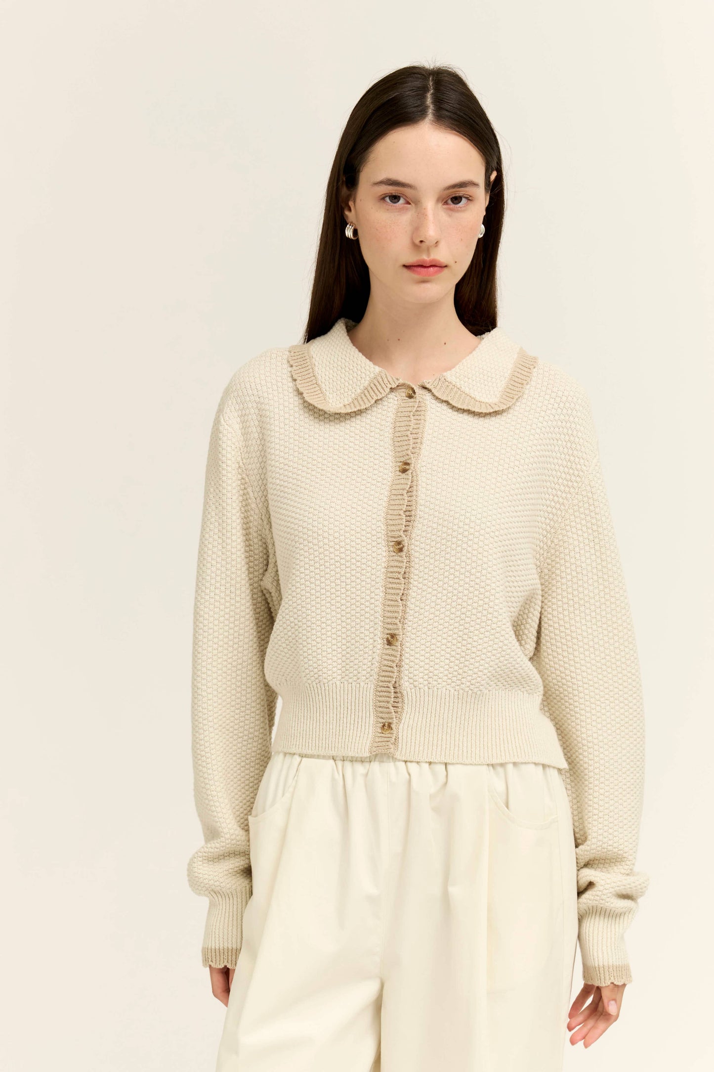 The Scallop Cardigan