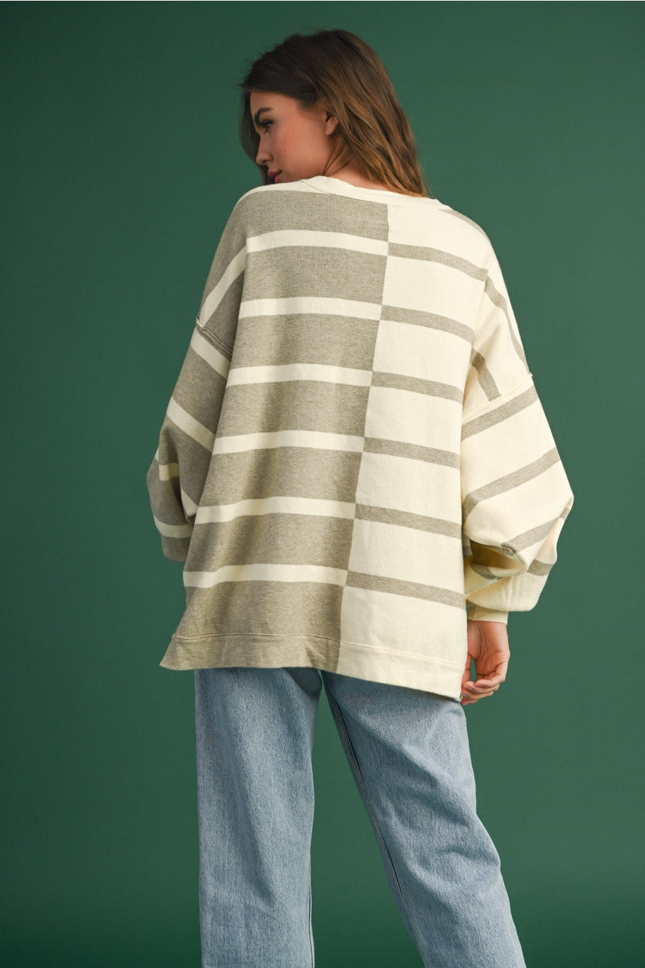 The Double Stripe Sweater