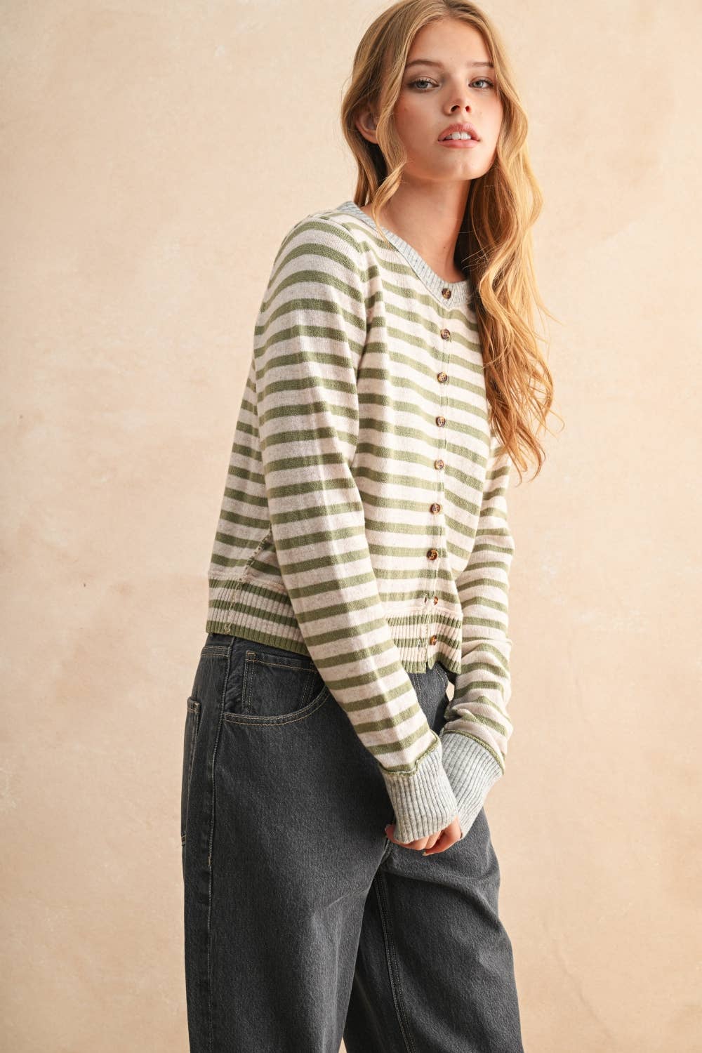 Sammie's Stripe Cardigan
