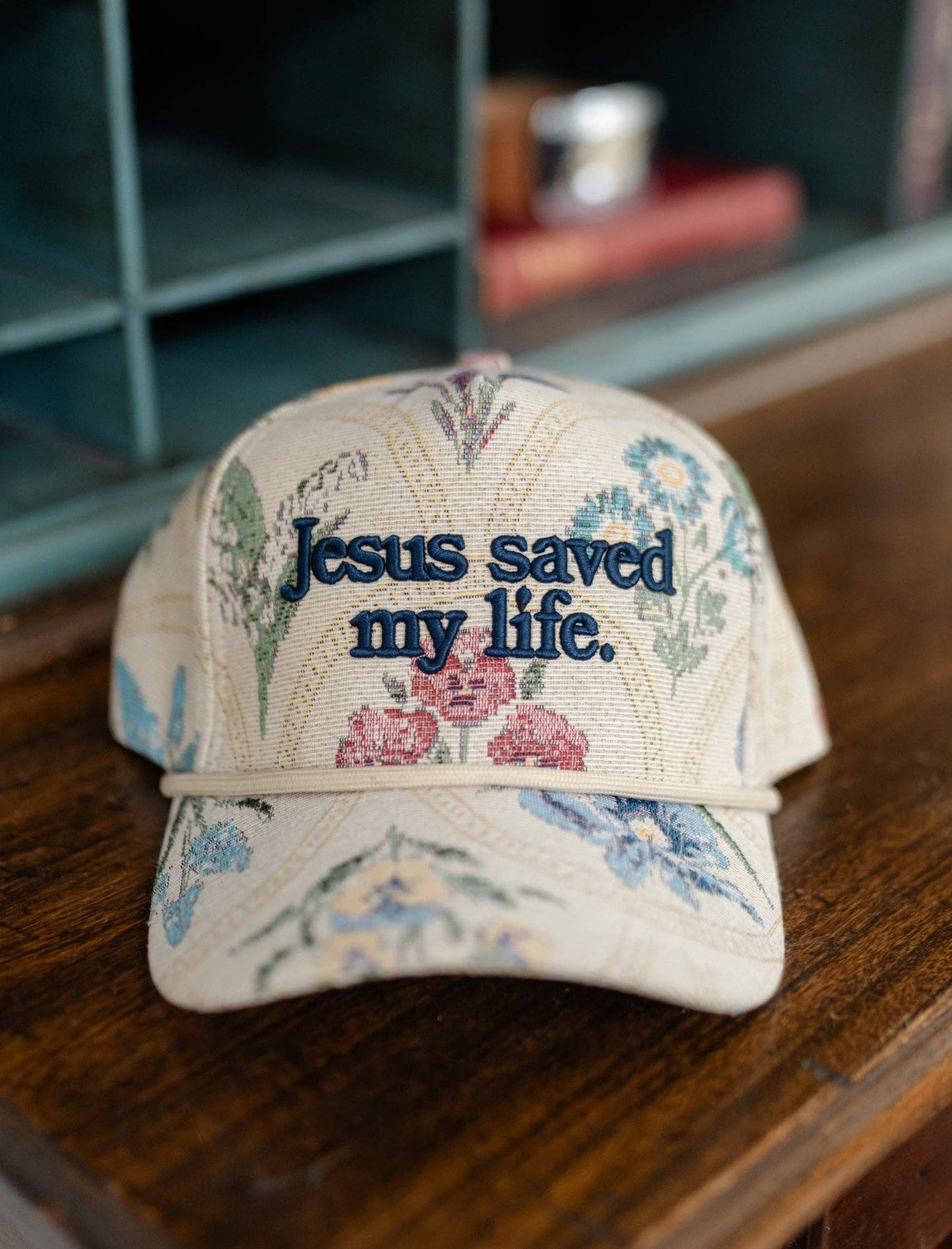"Jesus saved my life" Hat