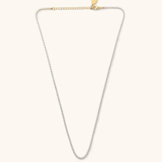 Micro Tennis Necklace