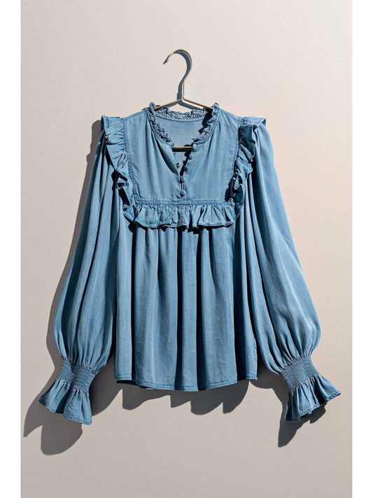 Victoria's Ruffle Blouse