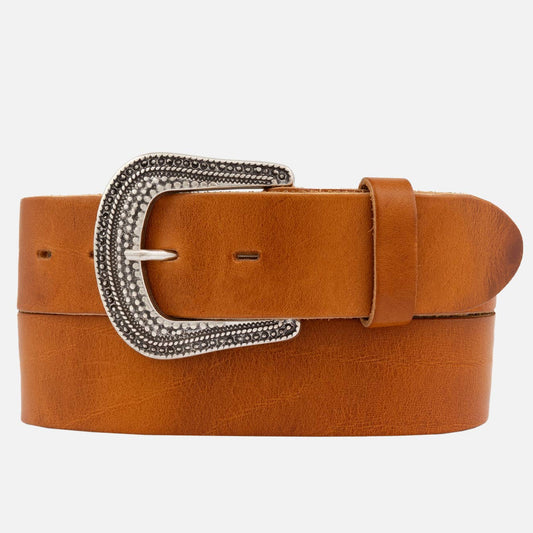 Western Inspired Leather Belt