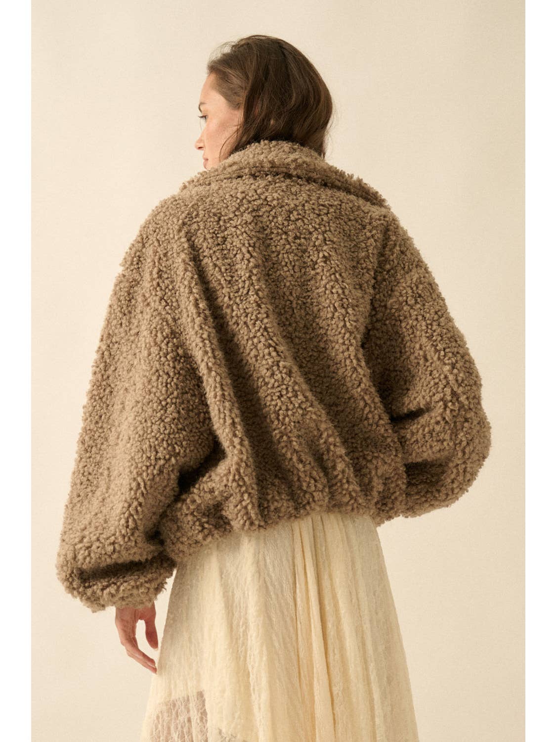 Faux Shearling Jacket
