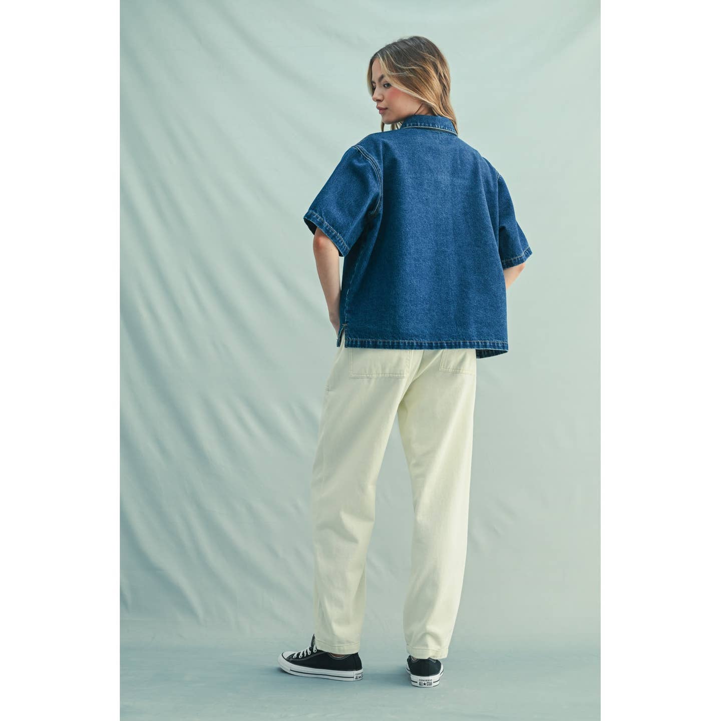 Denim Button Up