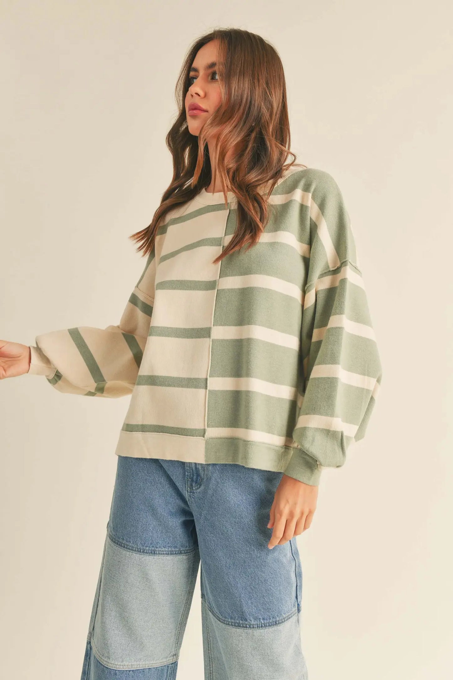 The Double Stripe Sweater