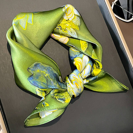 Summer Painting Silk Scarf