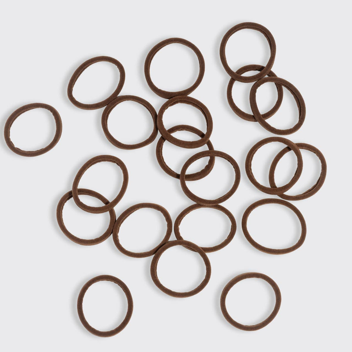 Recycled Fabric Seamless Hair Elastics 20pc Set