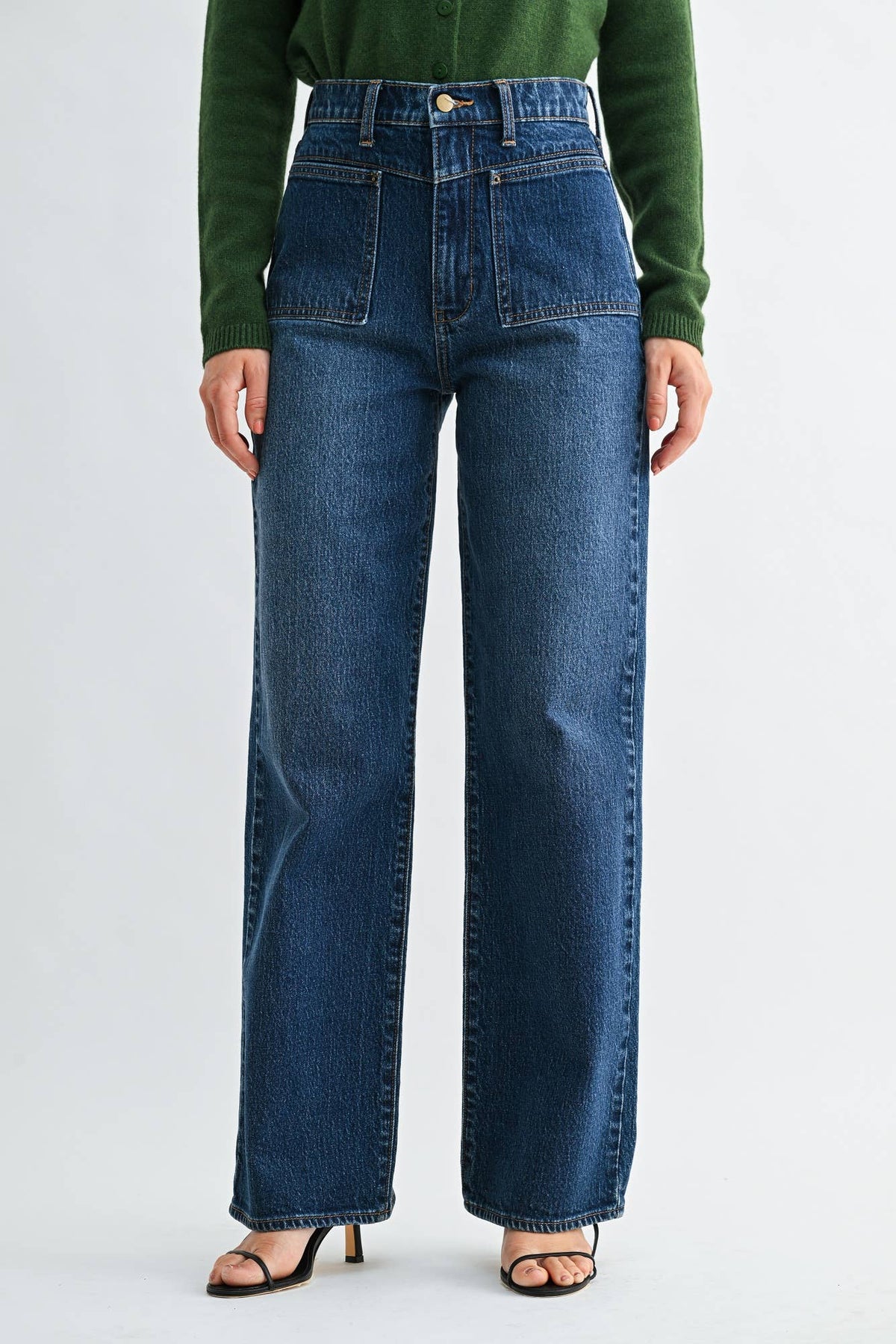 Noa Square Patch Pocket Straight