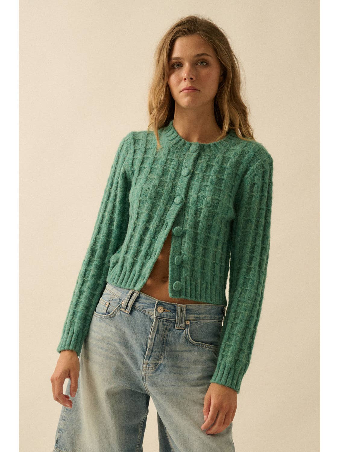 Cable Button Up