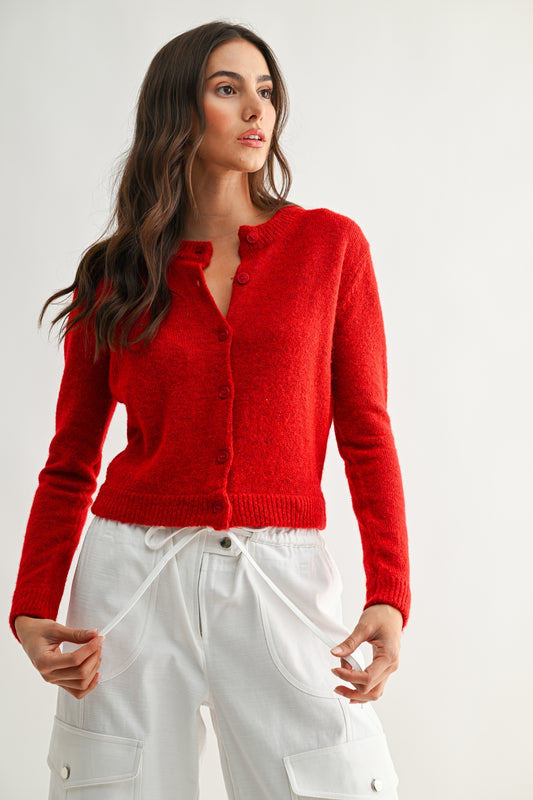 Dorothy's Red Cardigan