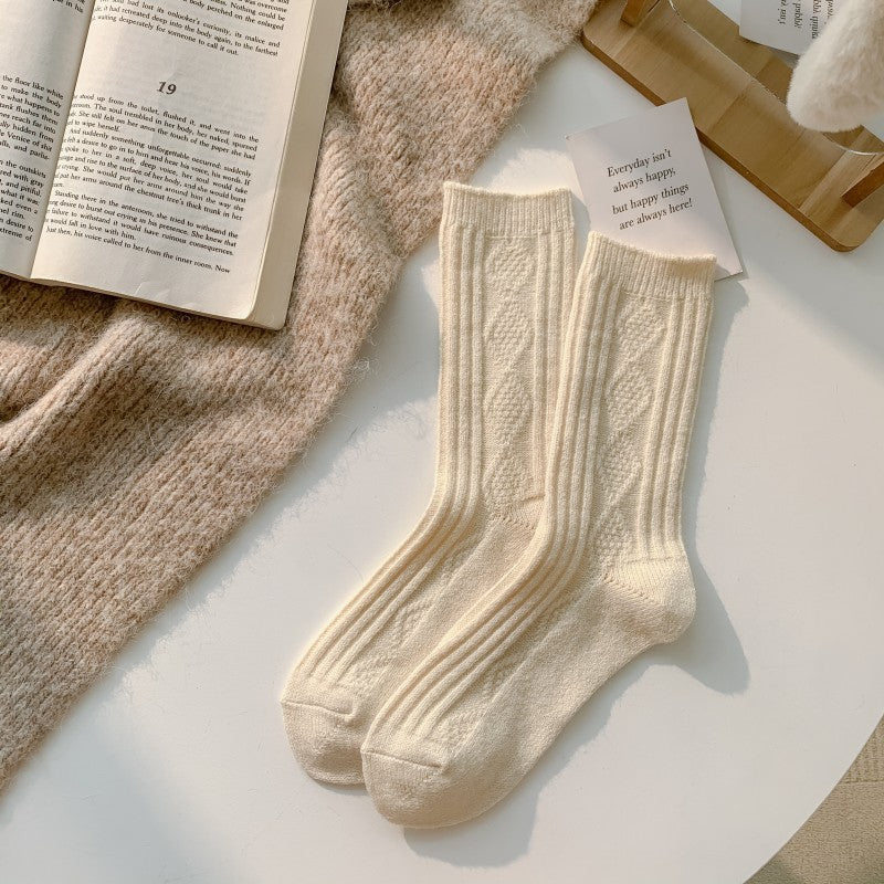 Knit Cashmere Socks