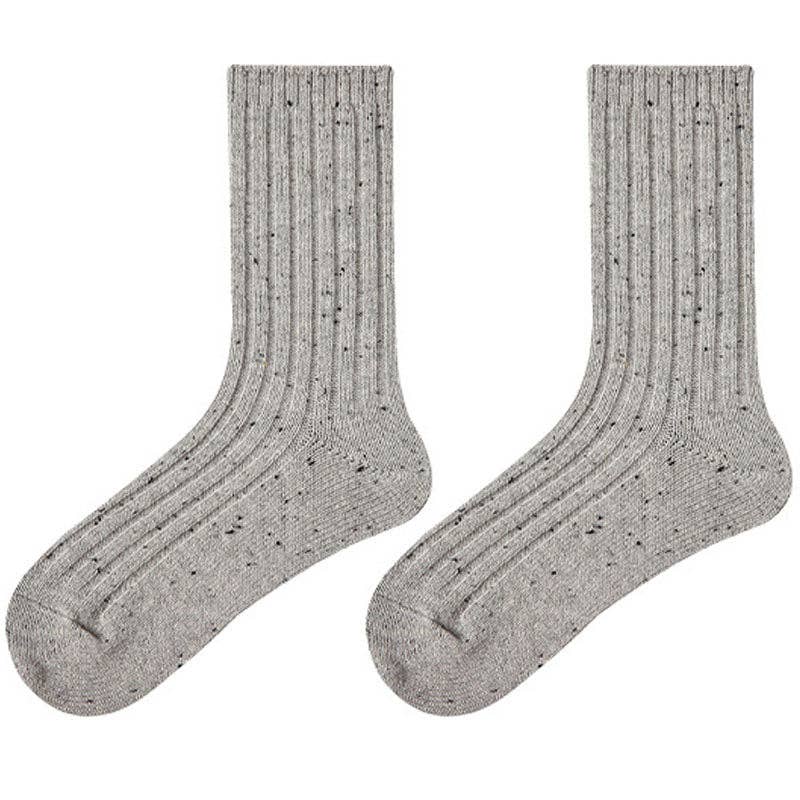 Colorful Ribbed Socks